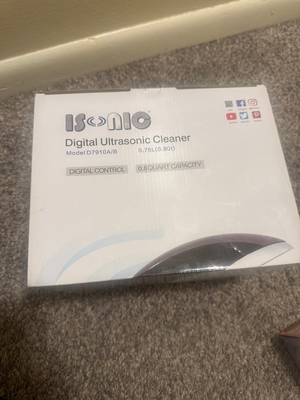 Isonic Digital Ultrasonic Cleaner