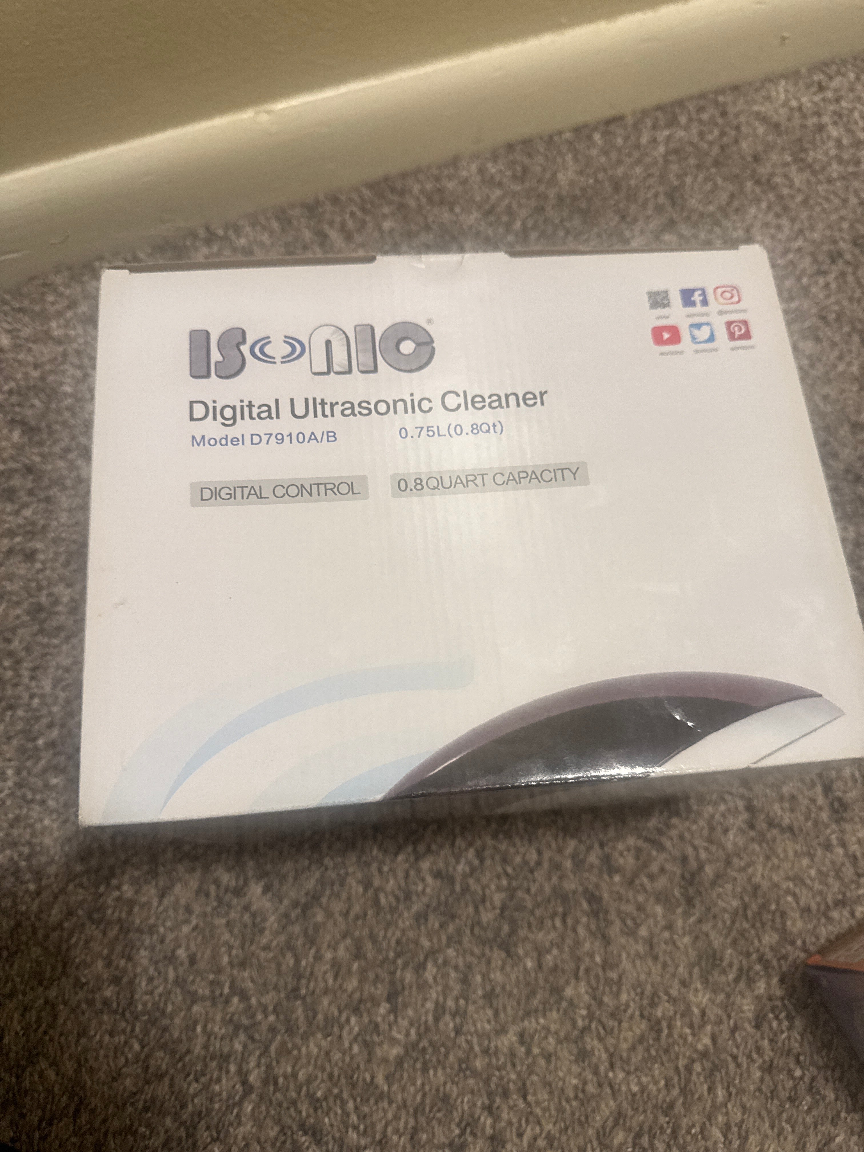 Isonic Digital Ultrasonic Cleaner